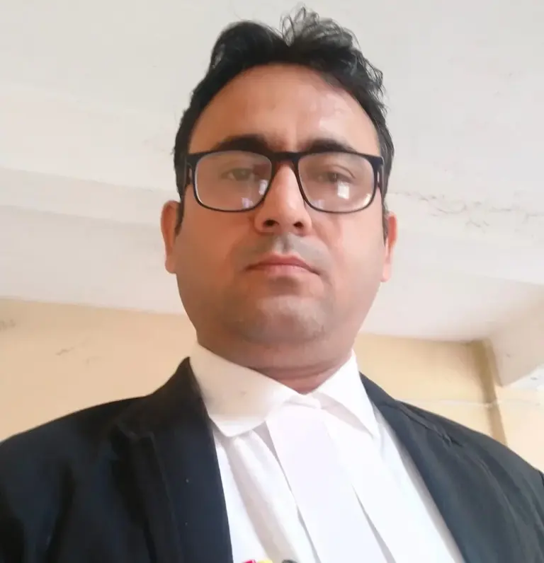 Advocate Abhijit Kundu in court attire